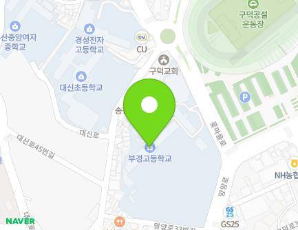 부산광역시 서구 망양로33번길 12 (서대신동3가, 부경고등학교) 지도