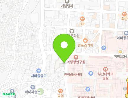 부산광역시 서구 까치고개로197번길 25 (아미동2가) 지도