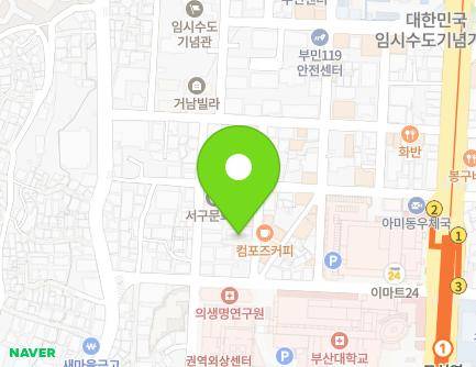 부산광역시 서구 구덕로185번길 34-21 (아미동2가, 다이아몬드오피스텔) 지도