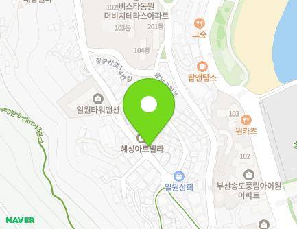 부산광역시 서구 장군산로46번길 12 (암남동, 혜성아트빌라) 지도