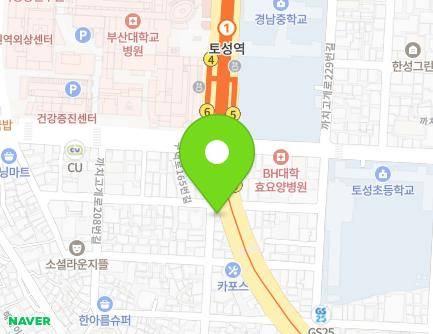 부산광역시 서구 구덕로 163 (토성동3가) 지도