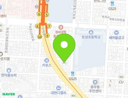 부산광역시 서구 구덕로 158-8 (토성동3가) 지도