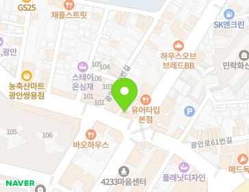 부산광역시 수영구 광안로 51 (광안동) 지도