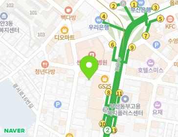 부산광역시 수영구 수영로679번길 9 (광안동) 지도