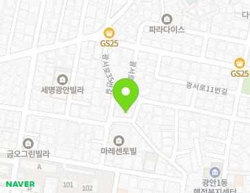 부산광역시 수영구 광일로20번길 38 (광안동) 지도