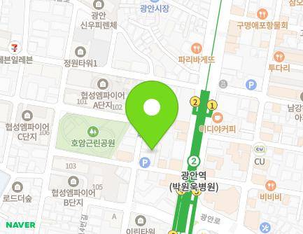 부산광역시 수영구 장대골로7번길 19 (광안동) 지도