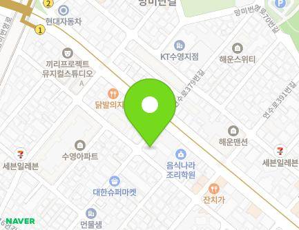 부산광역시 수영구 연수로382번길 7 (광안동, 영광교회) 지도