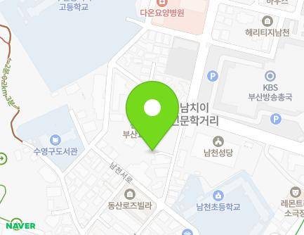 부산광역시 수영구 수영로427번길 39 (남천동, 부산천주교교구청) 지도