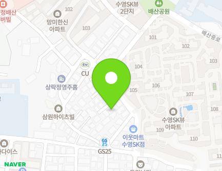 부산광역시 수영구 망미배산로70번길 25-5 (망미동, 지은빌) 지도