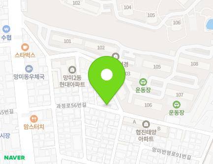 부산광역시 수영구 과정로56번길 31 (망미동) 지도