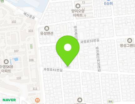 부산광역시 수영구 과정로41번길 68 (망미동) 지도