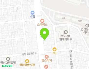 부산광역시 수영구 과정로 60 (망미동) 지도