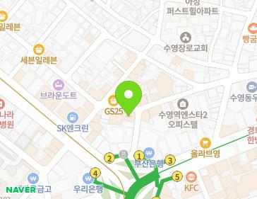 부산광역시 수영구 수영로725번길 67 (수영동) 지도