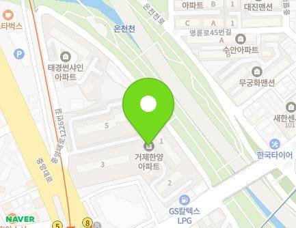 부산광역시 연제구 중앙대로1226번길 4 (거제동, 한양아파트) 지도