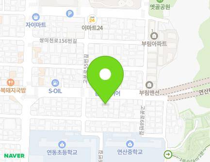부산광역시 연제구 고분로 60-1 (연산동, 대영리빙텔) 지도
