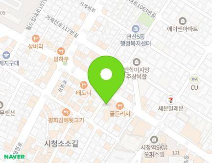 부산광역시 연제구 신촌로 29-1 (연산동, 마이빌) 지도