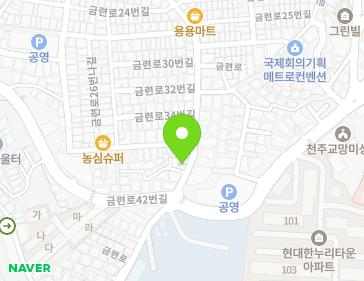 부산광역시 연제구 금련로 40 (연산동, 성원빌라) 지도