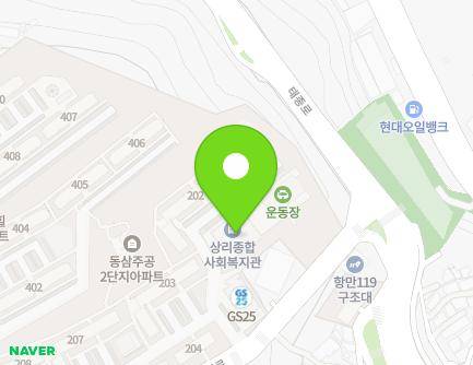 부산광역시 영도구 상리로 63-16 (동삼동, 상리종합사회복지관) 지도