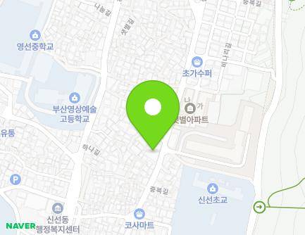 부산광역시 영도구 중복길 111 (신선동3가, 팔공빌라) 지도