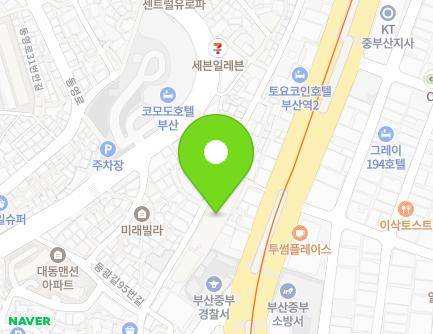 부산광역시 중구 중앙대로115번길 1-6 (대창동1가, 부원APT) 지도