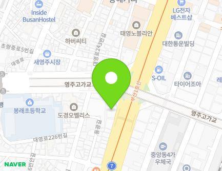 부산광역시 중구 중앙대로 157 (대창동2가) 지도