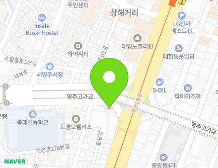 부산광역시 중구 대영로 248 (대창동2가, 현세모터숍) 지도