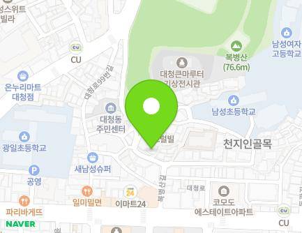 부산광역시 중구 복병산길7번길 6-13 (대청동1가, 해모름빌라) 지도