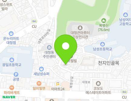 부산광역시 중구 복병산길7번길 6-5 (대청동1가, 해모름빌라) 지도