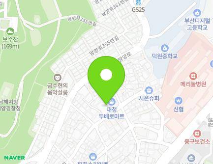 부산광역시 중구 대청북길17번길 43 (대청동4가, 선우빌라) 지도