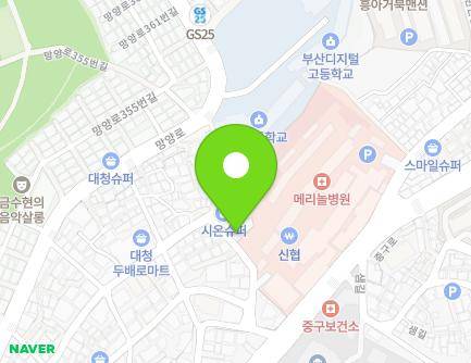 부산광역시 중구 중구로111번안길 20-6 (대청동4가) 지도