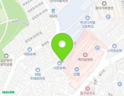 부산광역시 중구 중구로111번안길 22-1 (대청동4가) 지도