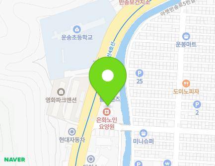 부산광역시 해운대구 반송로 832 (반송동, 은화요양병원) 지도