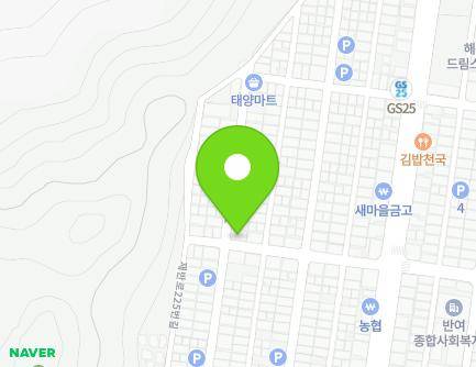 부산광역시 해운대구 재반로241번길 26 (반여동) 지도