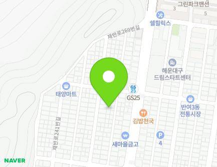 부산광역시 해운대구 재반로241번길 8-71 (반여동) 지도