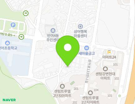 부산광역시 해운대구 삼어로133번길 33-15 (반여동, 숲속어린이집) 지도