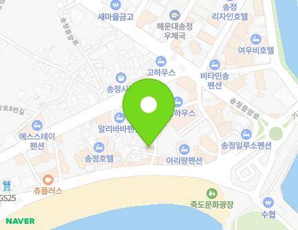 부산광역시 해운대구 송정중앙로36번길 11-22 (송정동, 히딩크펜션) 지도