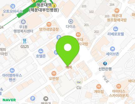 부산광역시 해운대구 구남로24번길 12 (우동, 금성주차장) 지도