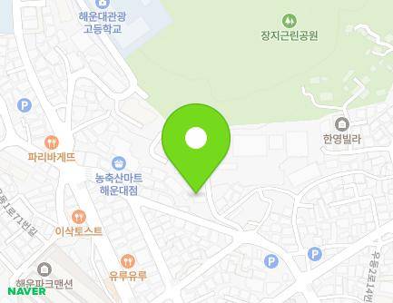 부산광역시 해운대구 우동2로 40-5 (우동, 버드내유치원) 지도