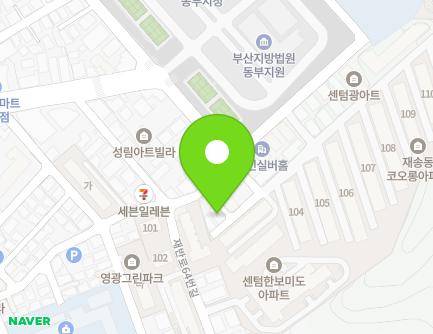 부산광역시 해운대구 재반로84번길 76-6 (재송동, 늘푸른어린이집) 지도