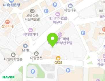 부산광역시 해운대구 해운대해변로 306 (중동) 지도
