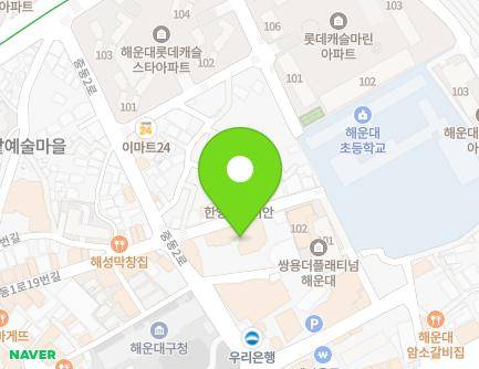 부산광역시 해운대구 중동2로 20-3 (중동, 해운대성당,해성유치원) 지도