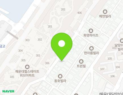 부산광역시 해운대구 달맞이길117번라길 86 (중동, 세종어린이집) 지도