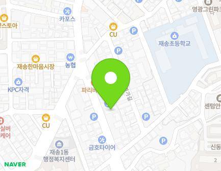 부산광역시 해운대구 재반로 72 (재송동) 지도