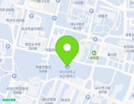 부산광역시 금정구 부산대학로63번길 2 (장전동, 부산대학교) 지도