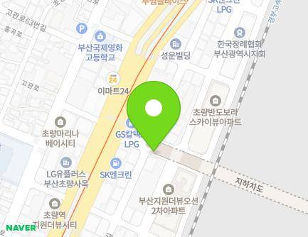 부산광역시 동구 중앙대로 지하264 (초량동, 초량역) 지도