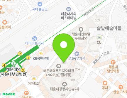 부산광역시 해운대구 구남로11번길 30 (우동, 해운대역푸르지오더원) 지도