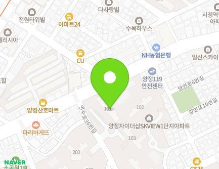 부산광역시 부산진구 연수로 38 (양정동, 양정자이더샵SKVIEW1단지) 지도