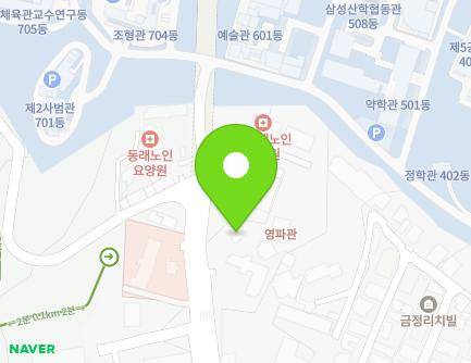 부산광역시 금정구 금샘로 56-3 (장전동, 세명정신병원) 지도