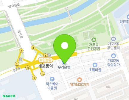 서울특별시 강남구 개포로 504 (개포동, 메트하임) 지도
