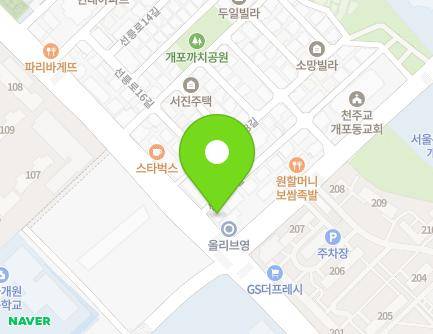서울특별시 강남구 선릉로 28 (개포동, 일영빌딩) 지도